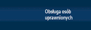 Obsługa osób uprawnionych