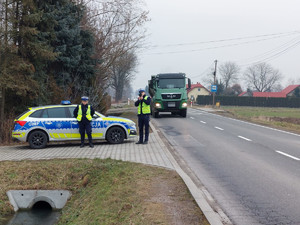 Policjanci WRD w trakcie działań akcji ,, prędkość&#039;&#039;