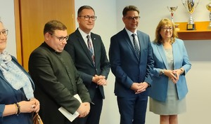 Zaproszeni gości na spotkanie wielkanocnce