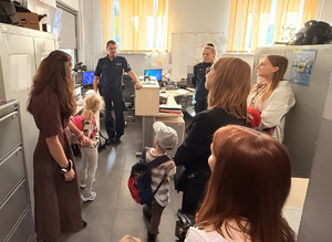 Przedszkolaki z wizytą na Dyżurce