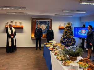 Spotkanie opłatkowe w KPP Wieliczka