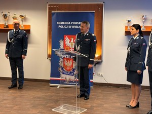 nadinsp. Artur Bednarek, insp. Jarosław Klich, mł. insp. Agnieszka Burzec Czesak