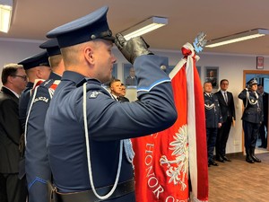 Poczet sztandarowy KPP Wieliczka