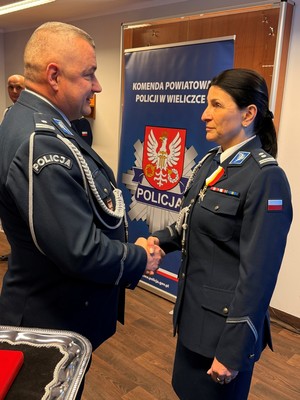 podinsp. Grzegorz Gubała, mł. .insp. Agnieszka Burzec Czesak