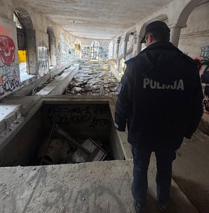 Kontrola dzielnicowego pod kątem przebywania osób bezdomnych