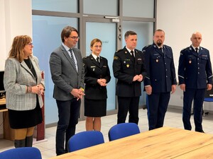 Starosta, wicestarosta, kierownictwo PSP Wieliczka, Komendant KPP Wieliczka oraz KP Niepołomice