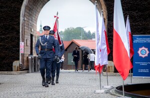 Wprowadzenie pocztu sztandarowego KPP wieliczka