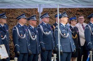 Funkcjonariusze Województwa małopolskiego oraz zaproszeni goście