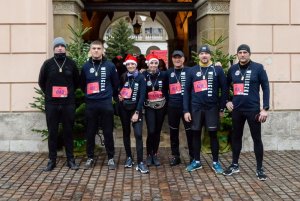 KPP Wieliczka przed Zamkiem Królewskim