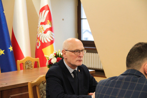 Posiedzenie Komisji Bezpieczeństwa i Porzadku przy Staroście Wielickim