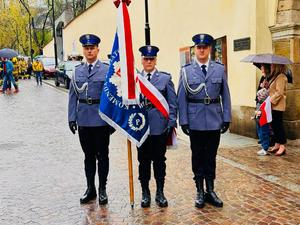 Policjanci Z Wieliczki Uczcili 232 Rocznicę Uchwalenia Konstytucji 3 Maja