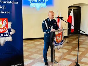 Powołanie Komendanta Komisariatu Policji w Niepołomicach.