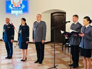 Powołanie Komendanta Komisariatu Policji w Niepołomicach.