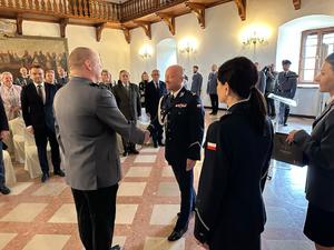 Powołanie Komendanta Komisariatu Policji w Niepołomicach.