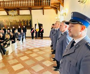 Powołanie Komendanta Komisariatu Policji w Niepołomicach.