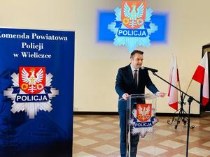 Powołanie Komendanta Komisariatu Policji w Niepołomicach.