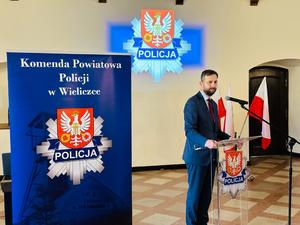 Powołanie Komendanta Komisariatu Policji w Niepołomicach.