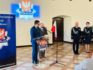 Powołanie Komendanta Komisariatu Policji w Niepołomicach.