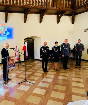 Powołanie Komendanta Komisariatu Policji w Niepołomicach.