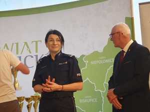 Wieliccy policjanci uczestniczyli w wydarzeniu ,, Super Sprint o Puchar Powiatu Wielickiego’’.