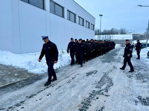 Mobilizacja i ćwiczenia sztabowe funkcjonariuszy Komendy Powiatowej Policji w Wieliczce