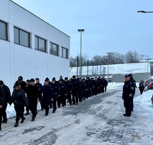 Mobilizacja i ćwiczenia sztabowe funkcjonariuszy Komendy Powiatowej Policji w Wieliczce