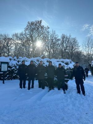 Mobilizacja i szkolenie wielickich policjantów.