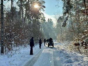 Mobilizacja i szkolenie wielickich policjantów.