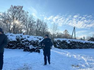 Mobilizacja i szkolenie wielickich policjantów.