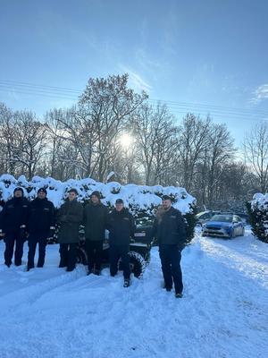 Mobilizacja i szkolenie wielickich policjantów.